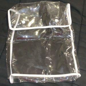 Plastic makeup/travel bag